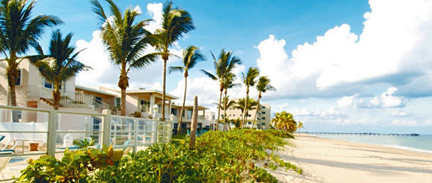 Villa Caprice Beachfront Hotel Lauderdale-by-the-Sea Eksteriør billede